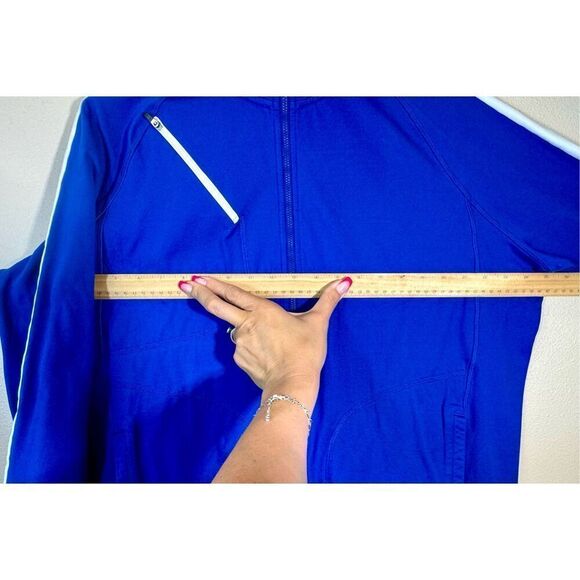 NWOT Sunice Men's Full Zip Lightweight High Collar Blue Jacket Large - Picture 10 of 11